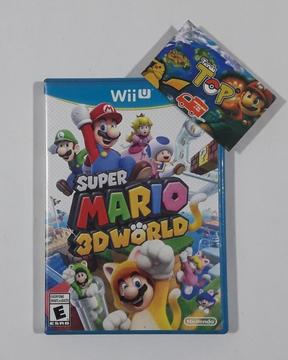 WII U SUPER MARIO 3D WORLD, SEMI NUEVO, TIENDATOPMK