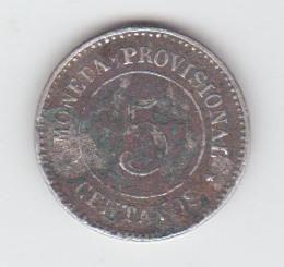 Moneda Peru 5 Centavos 1879