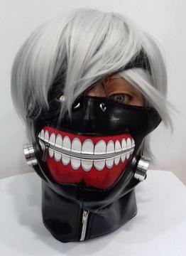 Mascara parche y peluca de Kaneki TOKYO GHOUL // BAZAR DAYMAR