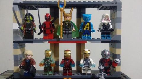 Minifiguras Tipo Lego Los Vengadores , Star Wars . X-Men , Spder-Man
