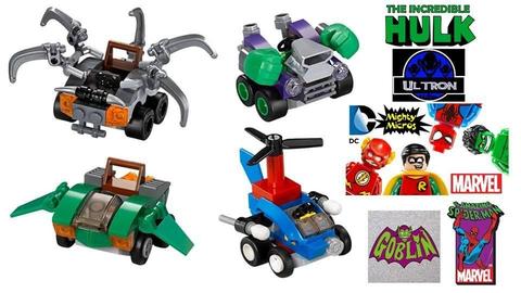 Vehículos Tipo LEGO Mighty Micros de Los Vengadores