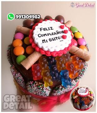 Torta Candy Cake Regalo Detalle