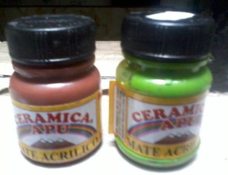 Mate Acrilico Ceramica APU 50 Gr 26 unidades