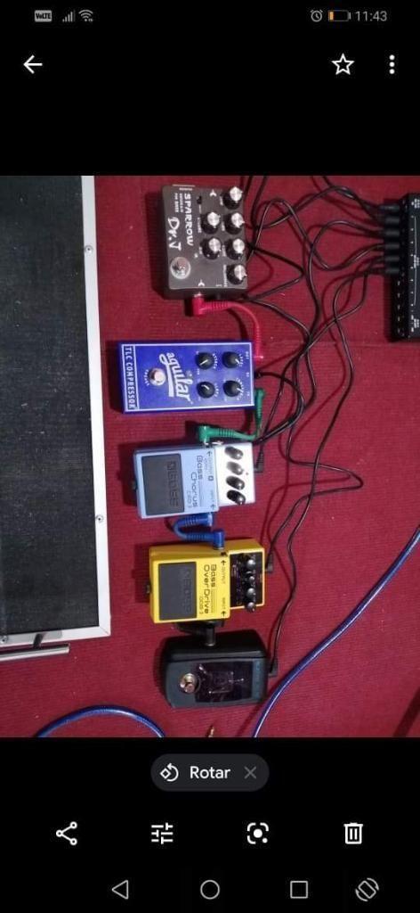 Pedalboard Gear para Pedales Boss, Mxr