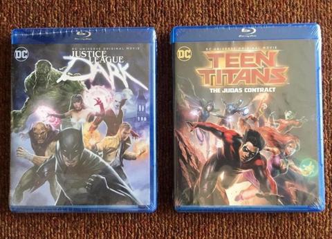 Teen Titans: The Judas Contract Justice League Dark- Blu-Ray