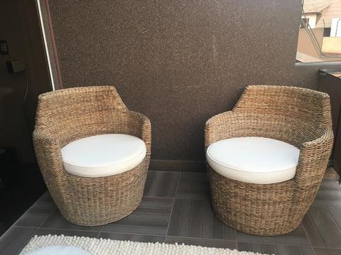 Muebles de Terraza de Rattan