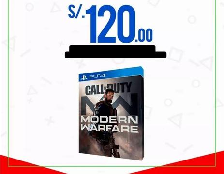 Call Of Duty Modern Warfare Ps4