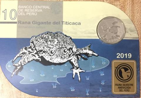 Monedas Colección Completa 2019 - Blisters 10 Animales de Peru