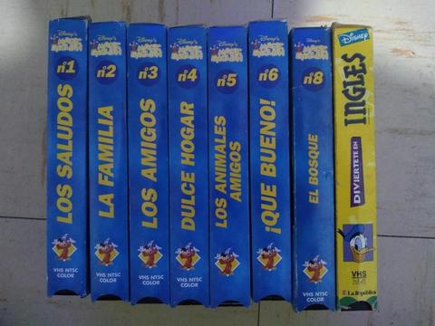 VENDO COLECCIÓN DISNEY MAGIC ENGLISH EN VHS