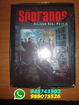 Dvd Los Sopranos La Sexta Temporada Parte 1 4 Discos