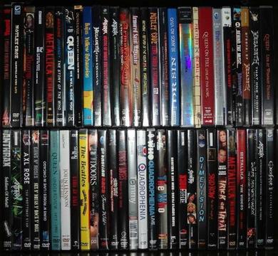 DVDS Y CDS DE METAL, HARD ROCK Y ROCK CLÁSICO