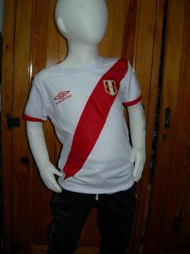 Camisetas niños as seleccion peruana de futbol