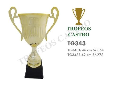 TROFEO DE METAL DEPORTIVO MODELO TG343 - TROFEOS CASTRO