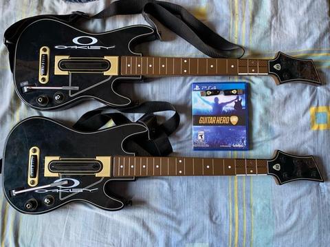 Ps4 Guitar Hero 2 Guitarras