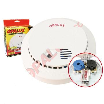 Detector De Humo Con Alarma 9v Opalux Lx-98