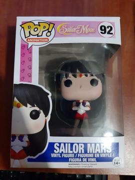 Sailor Mars (Sailor Moon) - FIGURA NUEVA Y SELLADA (FUNKO POP)