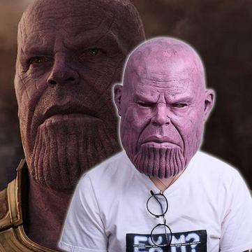 Mascara Cosplay Thanos Avengers Halloween 100 Detallado