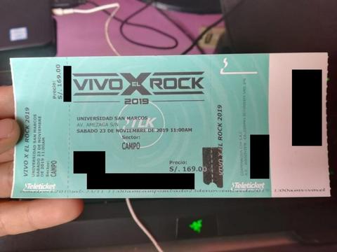 VIVO X EL ROCK 2019