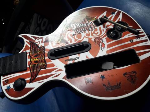 Guitarra aerosmith nintendo wii