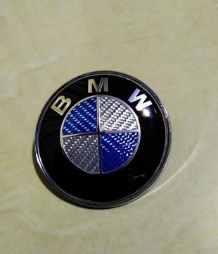Emblemas Exterior Negro Y Azul Bmw