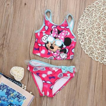 Ropa de Baño,bikinis Minnie Mouse Niñas