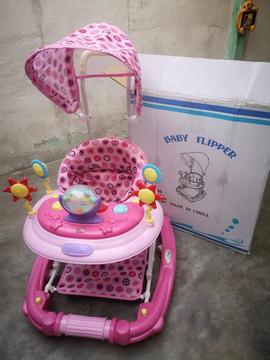Andador para Baby Color Rosa