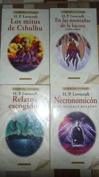 Libros H.P. LOVECRAFT