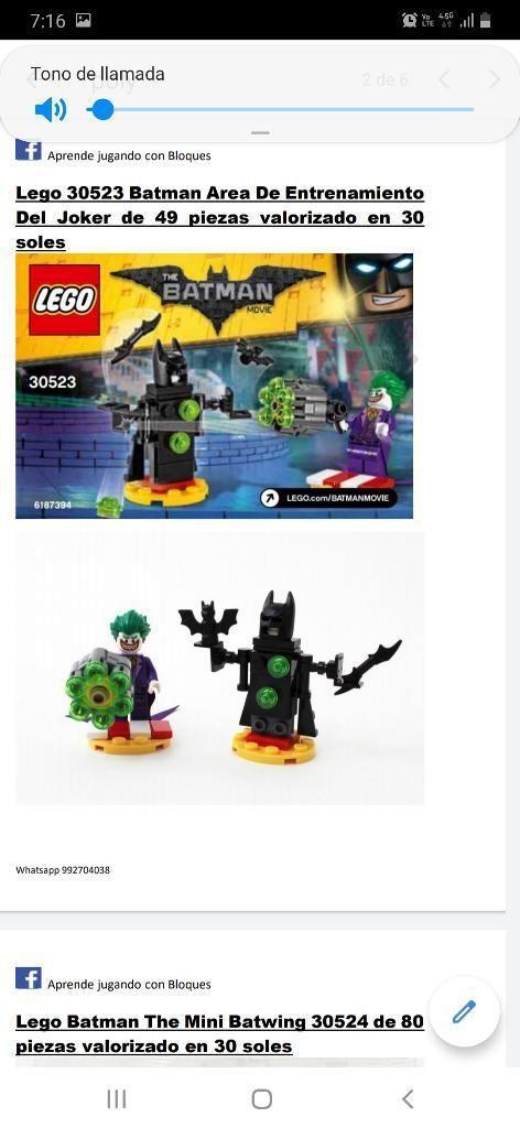 Lego Polybag Originales Batman