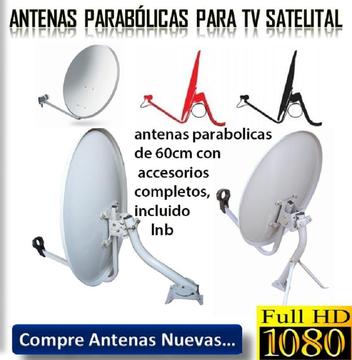 antenas parabolicas sw 60cm