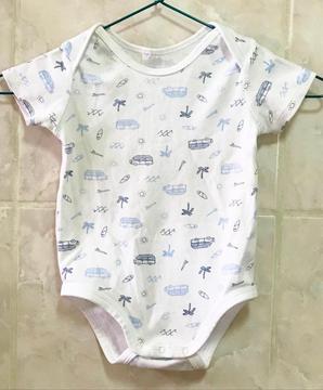 Enteriso Disney Baby Niño, Blanco, Playa T: 6 - 12 M