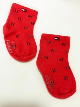 Medias Tommy Hilfiger Rojo, Blanco, Gris, Negro T: 6-12 M