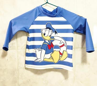 Polo Licra DISNEY Baby Niño, Playa T: 6 - 12 M