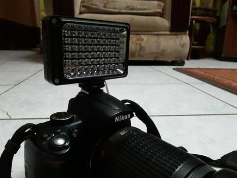 VENDO mi Reflector LED Luz Para Cámaras, Filmadoras con 54 Leds