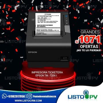 impresora ticketera epson