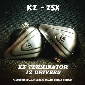 Kz Zsx Terminator (5ba 1dd X Lado) In Ear Accesorios