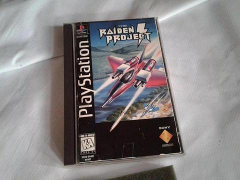 Raiden Project -playstation 1-original Americano -caja Larga