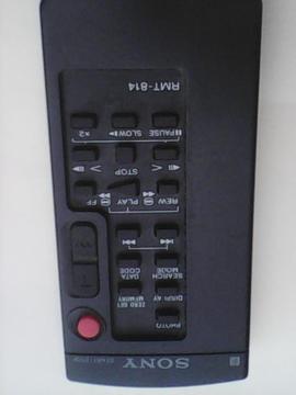 Control sony para filmadora modelo 814
