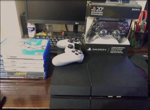 VENDO PLAY STATION 4 PS4 500 GB USADO ORIGINAL